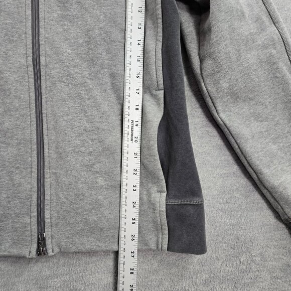 Lululemon‎ Women Jacket M Gray Torero Specialty Products Logo Embroidery - Picture 2 of 11